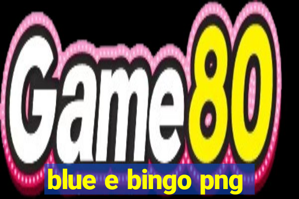 blue e bingo png